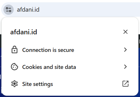 Apa itu SSL afdani.id